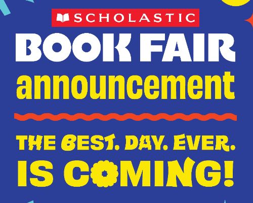  Scholastic Book Fair is coming to International Studies October 16-27!